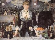 Edouard Manet The bar on the Folies-Bergere oil on canvas